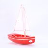 Bateau jouet le Sloop - Couleur Rouge