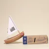 Bachi bois naturel / vernis brillant sérigraphié "Drapeau Breton" de la Maison Tirot