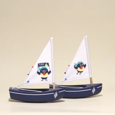 Bachis Bleu marine "Route du Rhum -Destination Guadeloupe" de la Maison Tirot