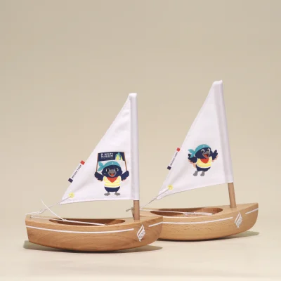 Bachis Bois naturel / Vernis brillant "Route du Rhum -Destination Guadeloupe" de la Maison Tirot