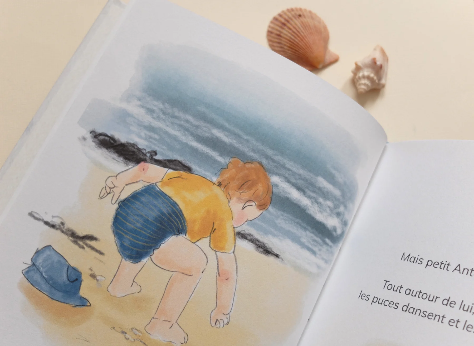 Le livre "Bonjour, la mer !" Le livre "Bonjour, la mer !"