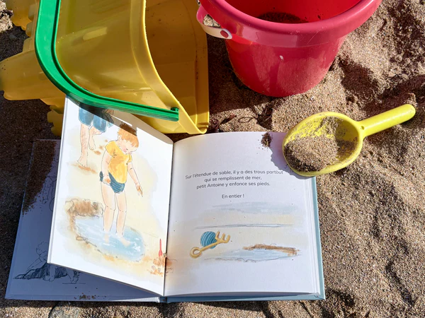Le livre "Bonjour, la mer !"