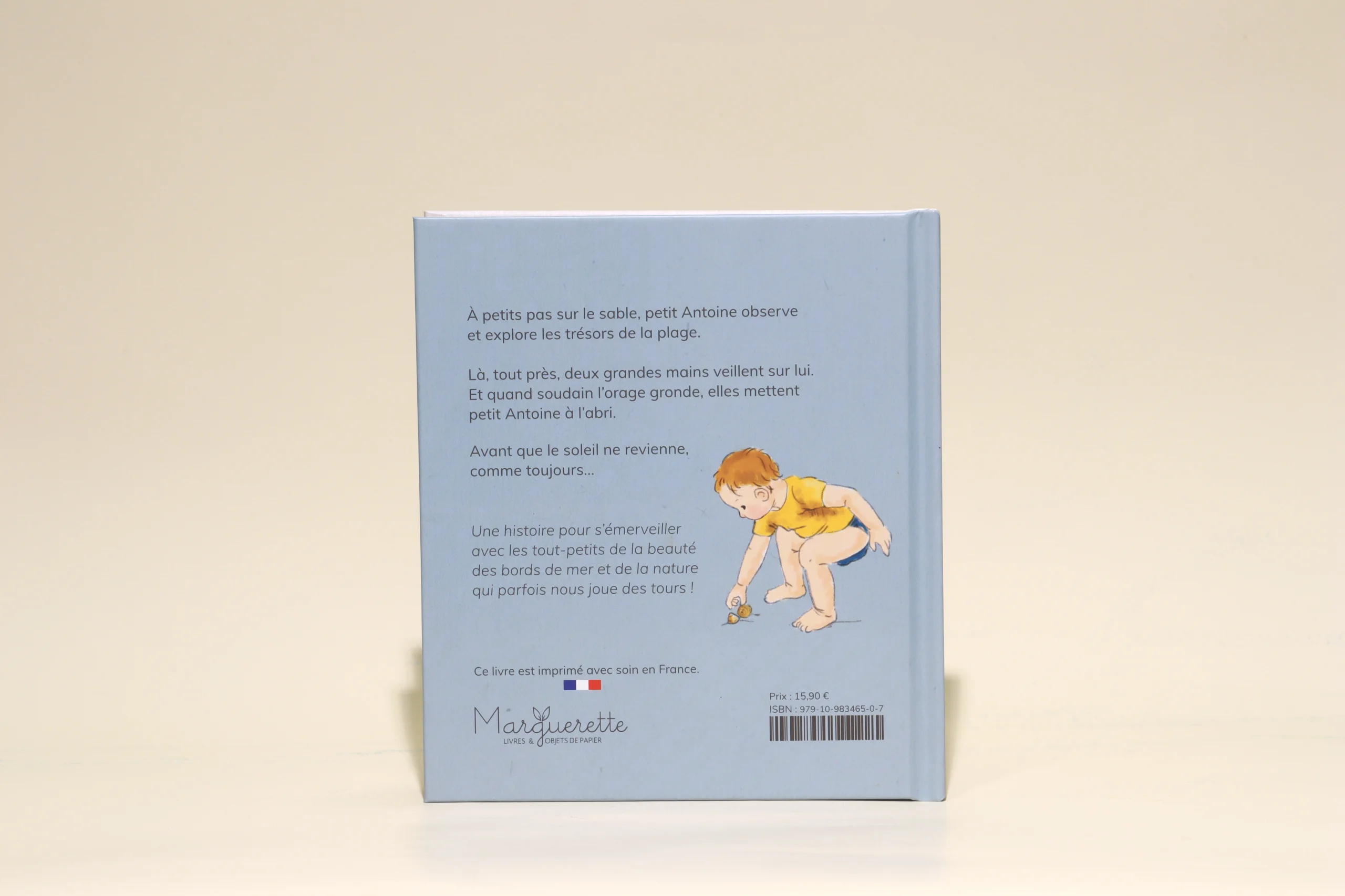 Le livre "Bonjour, la mer !"