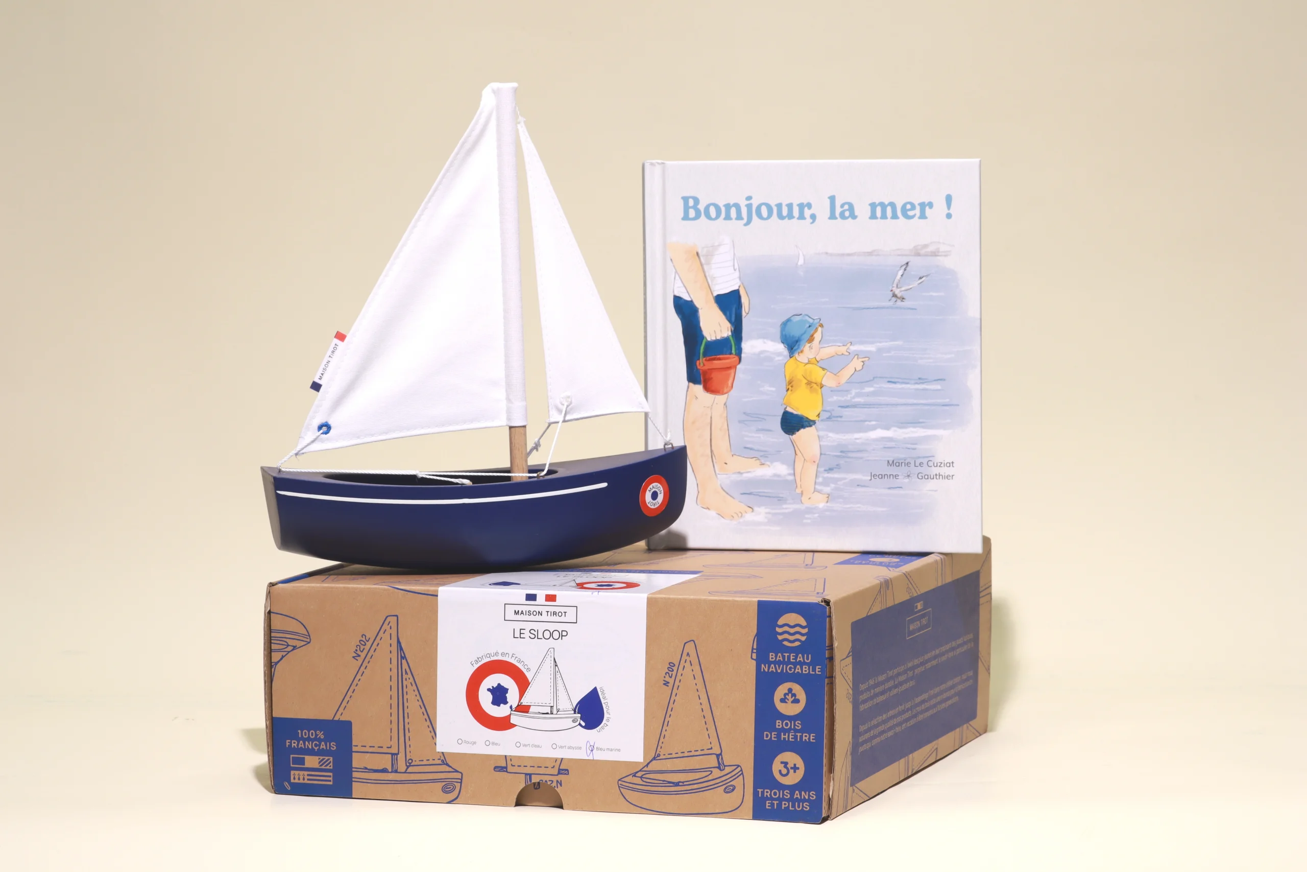 Coffret - Sloop + "Bonjour, la mer !"